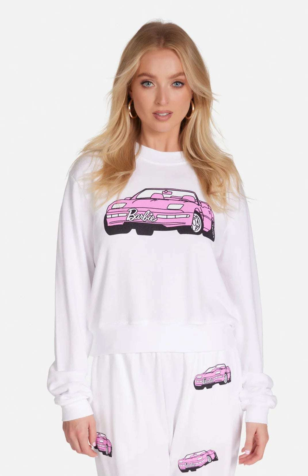 Lauren Moshi Spalding Barbie Convertible Sweatshirt Sweater by Lauren Moshi as seen on celebrities