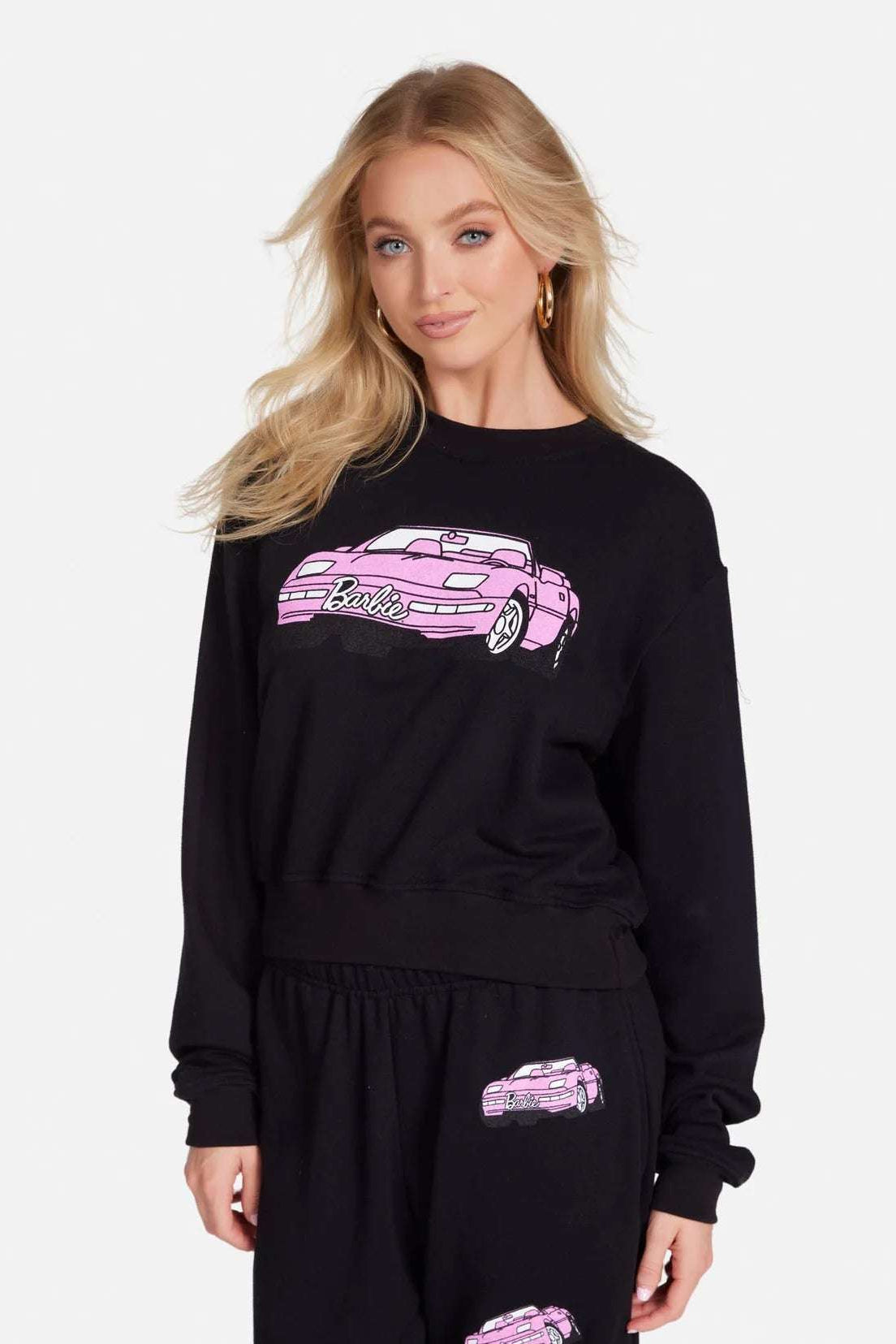 Lauren Moshi Spalding Barbie Convertible Sweatshirt Sweater by Lauren Moshi as seen on celebrities