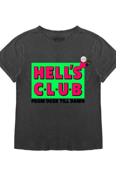 Newtone Hells Club Starlight Dawn T-shirt T-Shirt by Newtone as seen on celebrities