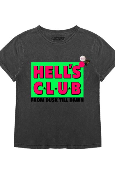Newtone Hells Club Starlight Dawn T-shirt T-Shirt by Newtone as seen on celebrities