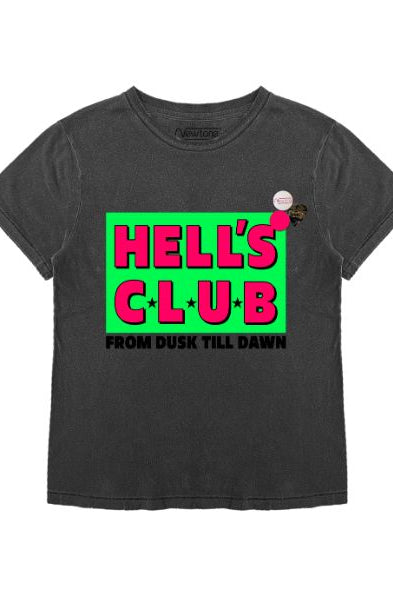 Newtone Hells Club Starlight Dawn T-shirt T-Shirt by Newtone as seen on celebrities