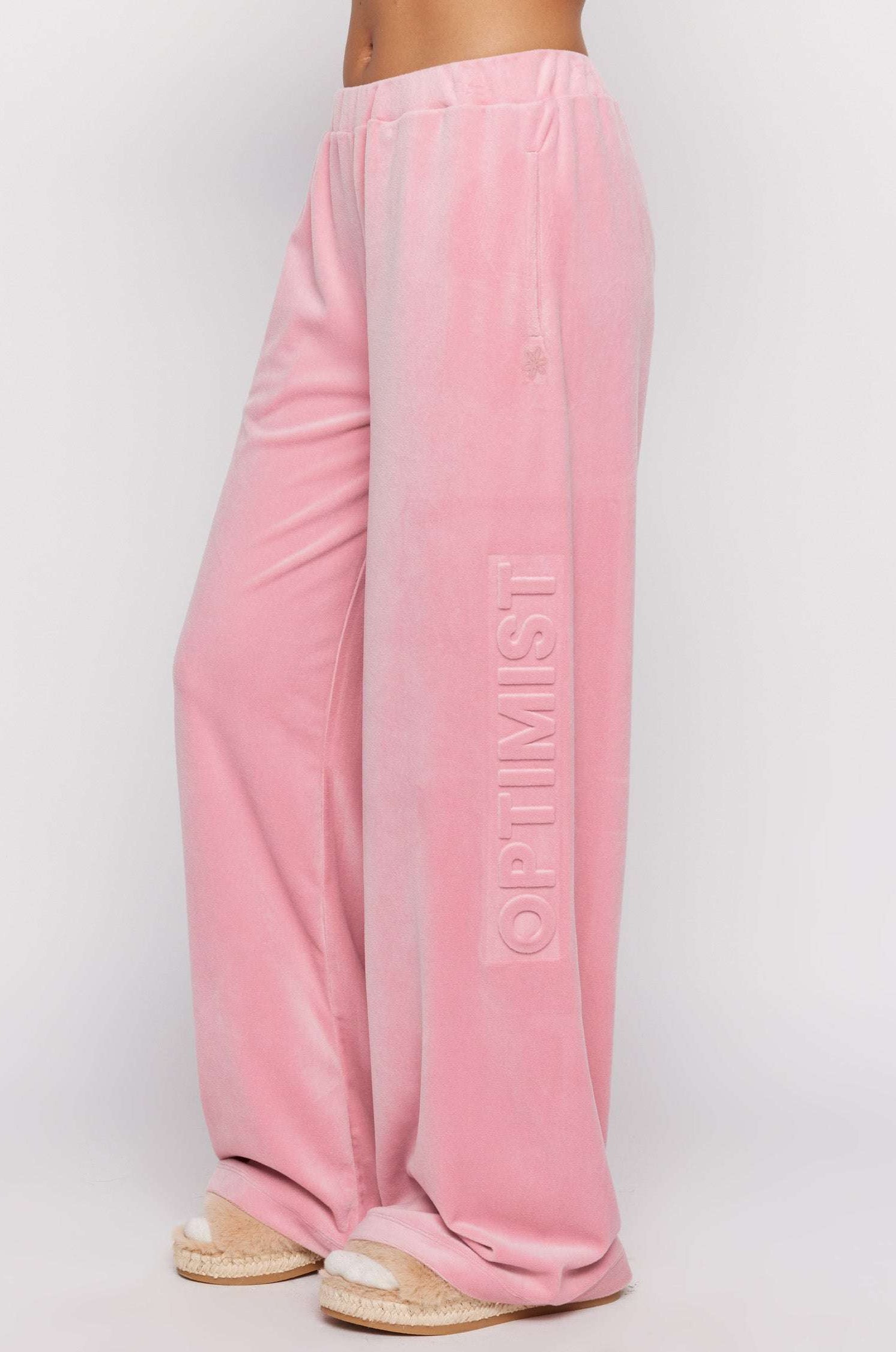 Samii Ryan Optimist Velour Sweatpants Sweatpants by Samii Ryan as seen on celebrities
