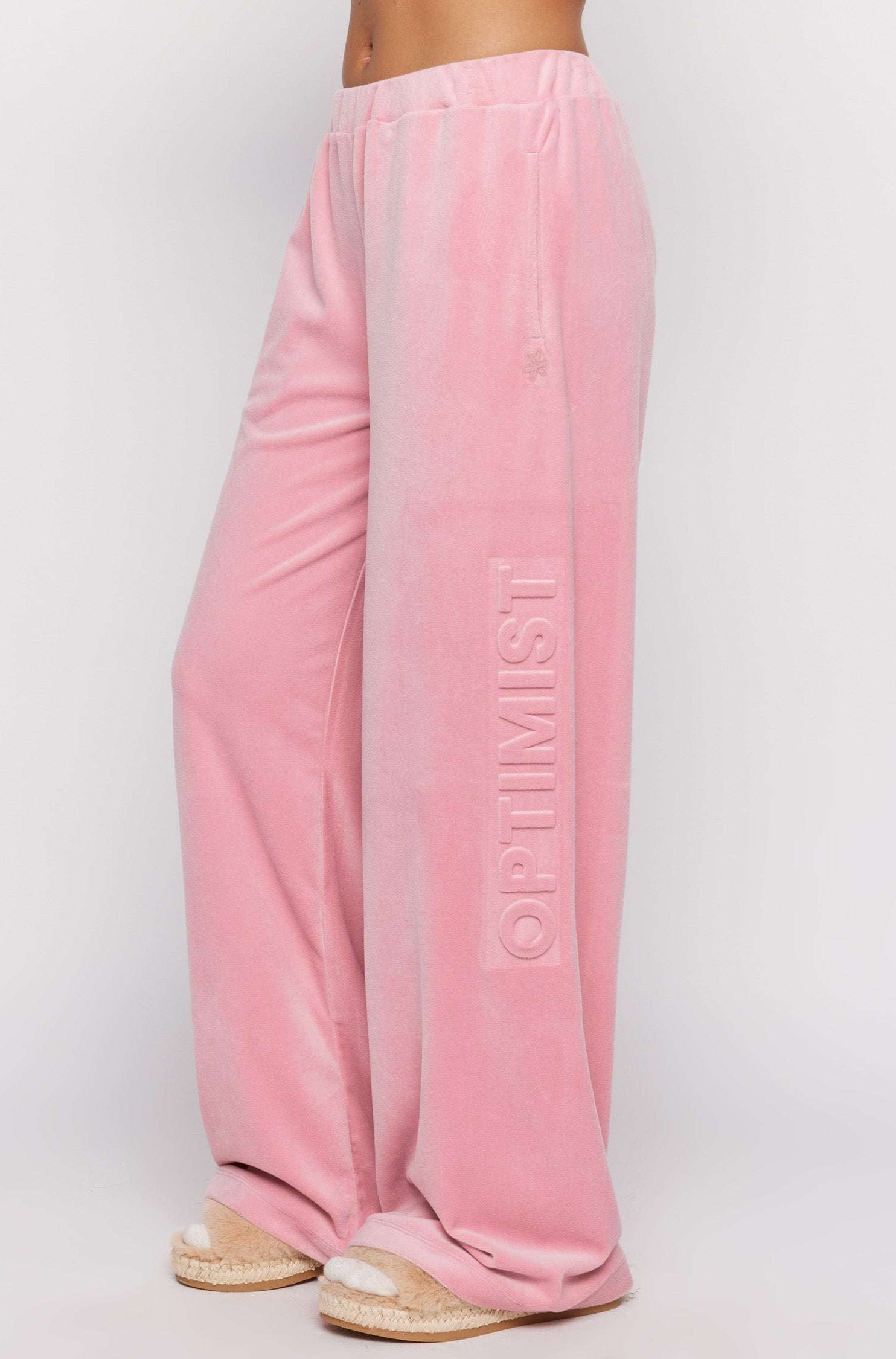 Samii Ryan Optimist Velour Sweatpants Sweatpants by Samii Ryan as seen on celebrities