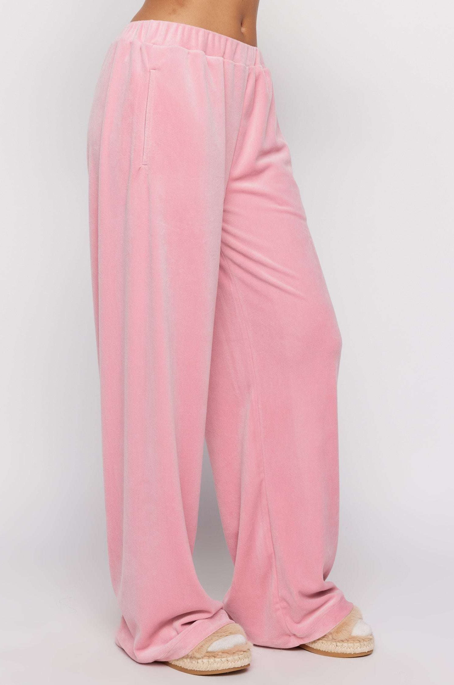 Samii Ryan Optimist Velour Sweatpants Sweatpants by Samii Ryan as seen on celebrities