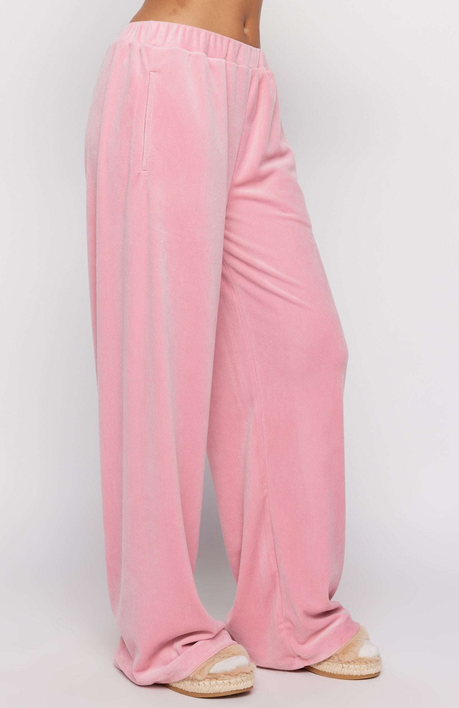 Samii Ryan Optimist Velour Sweatpants Sweatpants by Samii Ryan as seen on celebrities