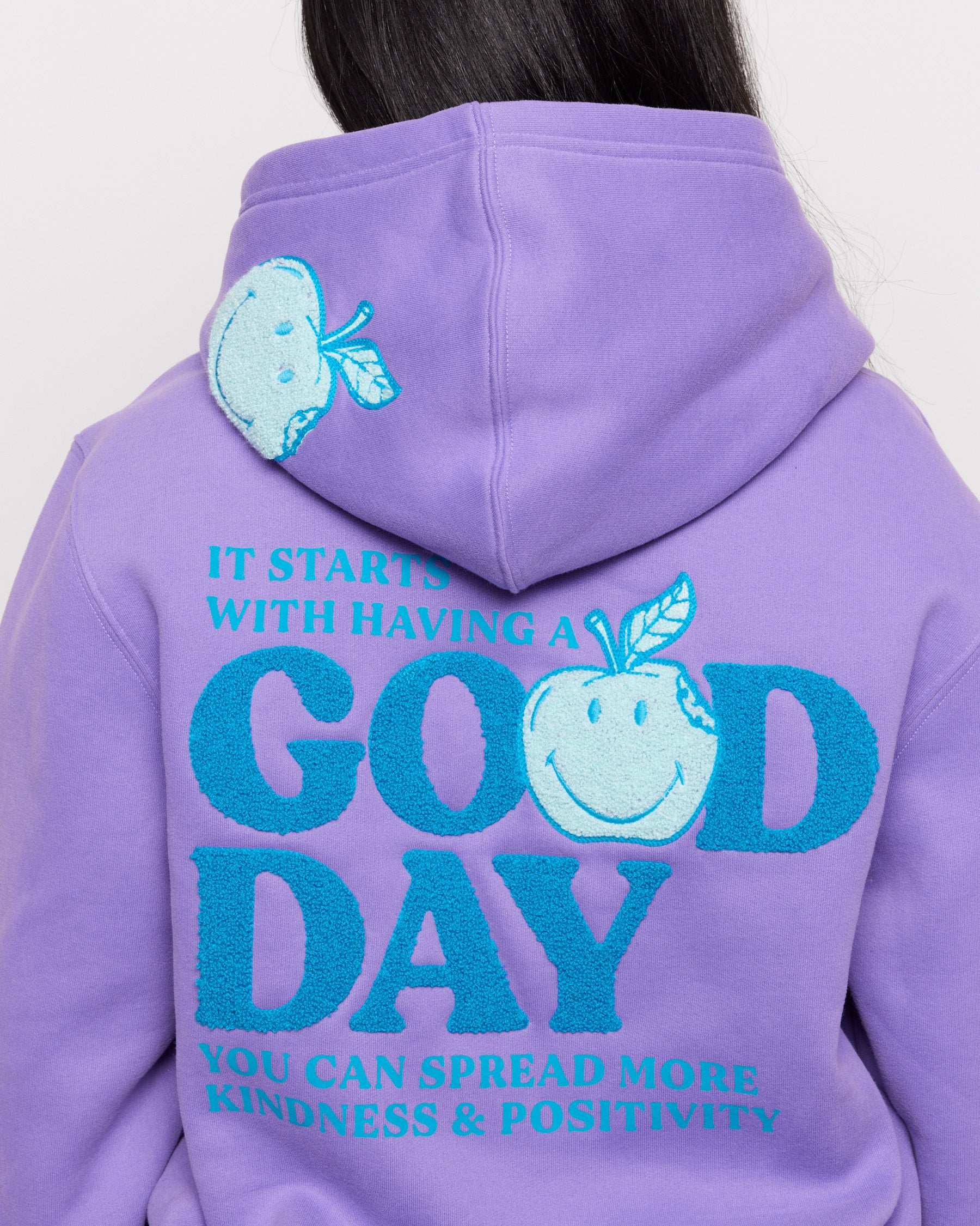 Samii Ryan Good Day Smileyworld Hoodie Hoodie by Samii Ryan as seen on celebrities