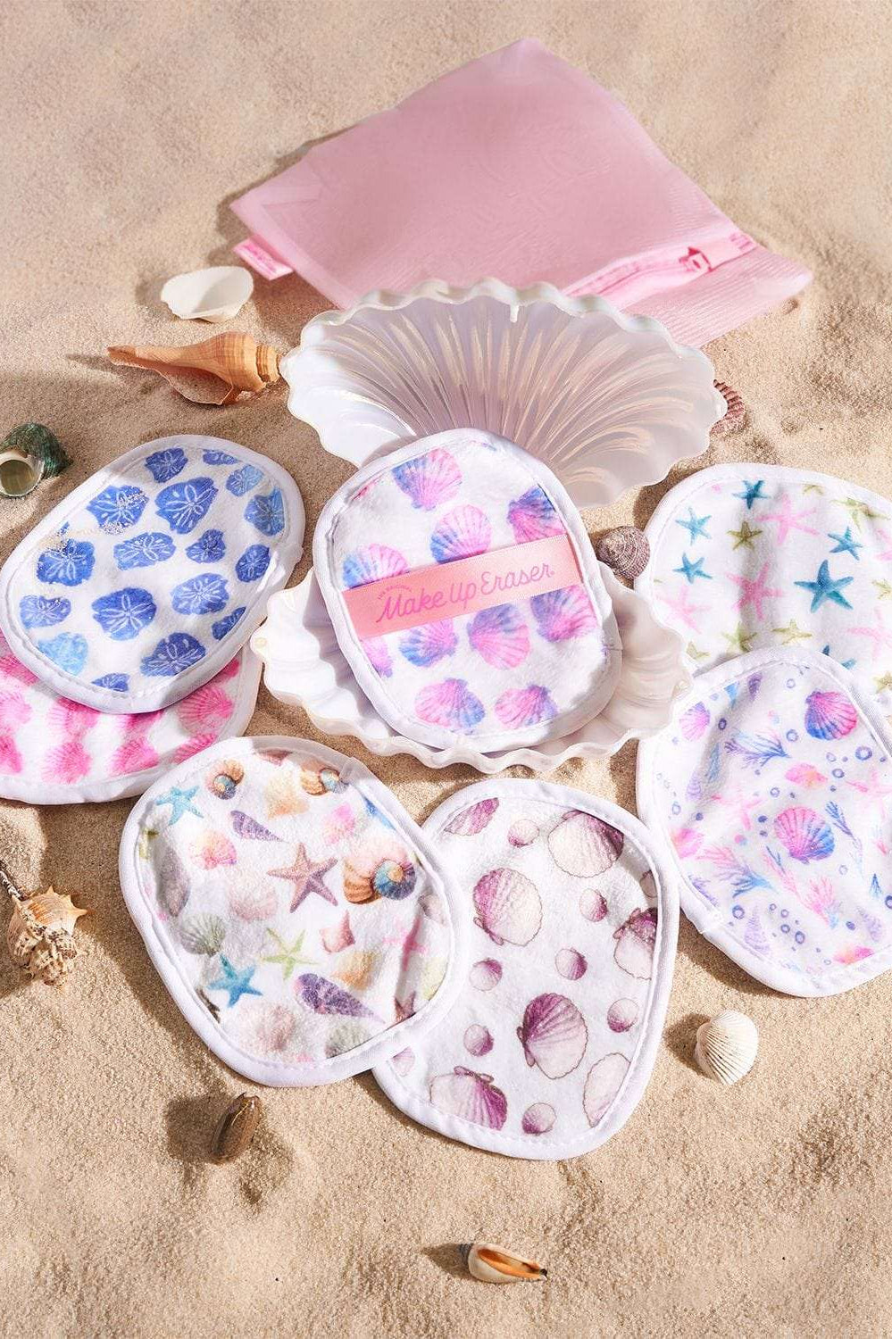 Makeup Eraser Seashells 7-Day Set Beauty Product by Makeup Eraser as seen on celebrities