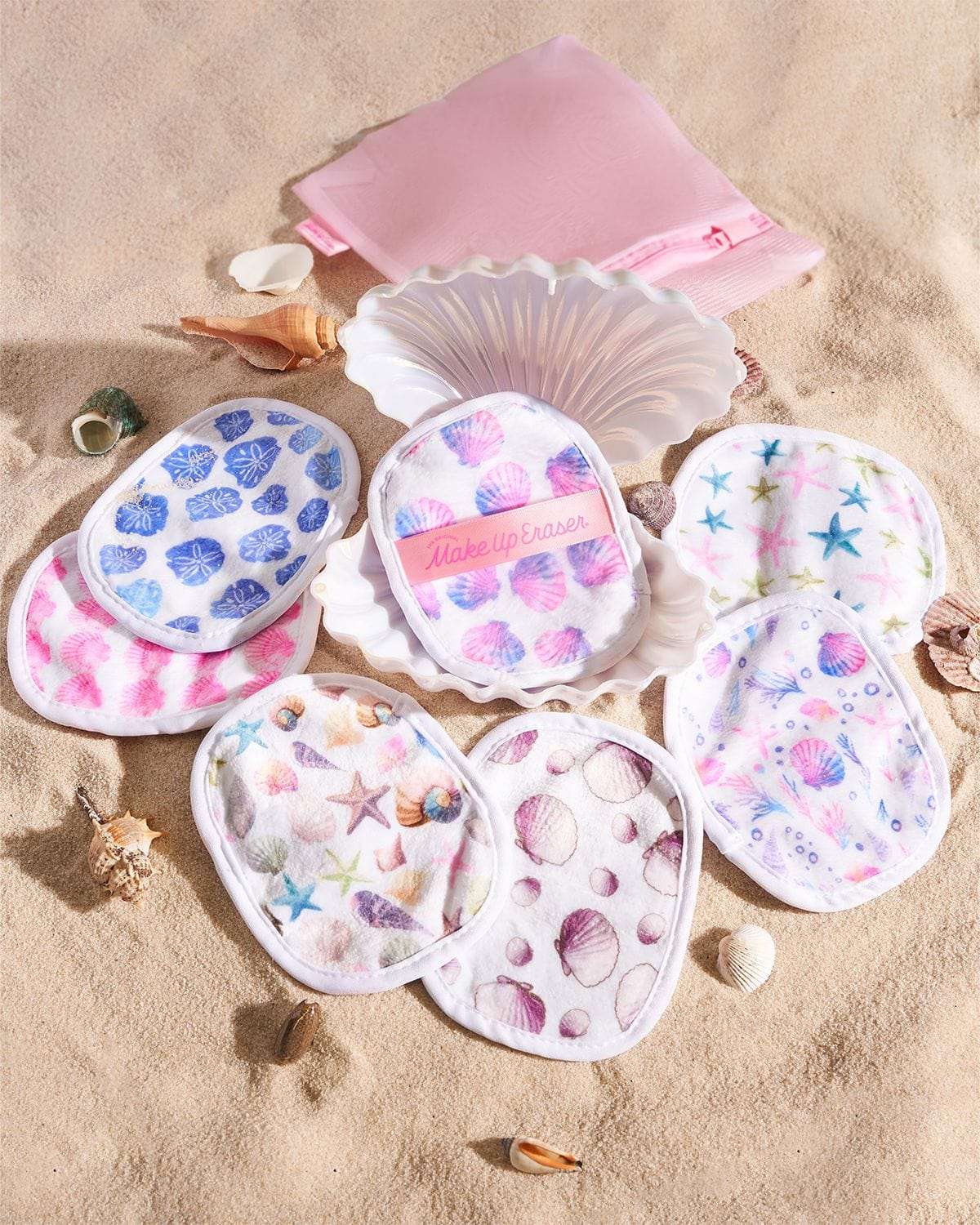Makeup Eraser Seashells 7-Day Set Beauty Product by Makeup Eraser as seen on celebrities