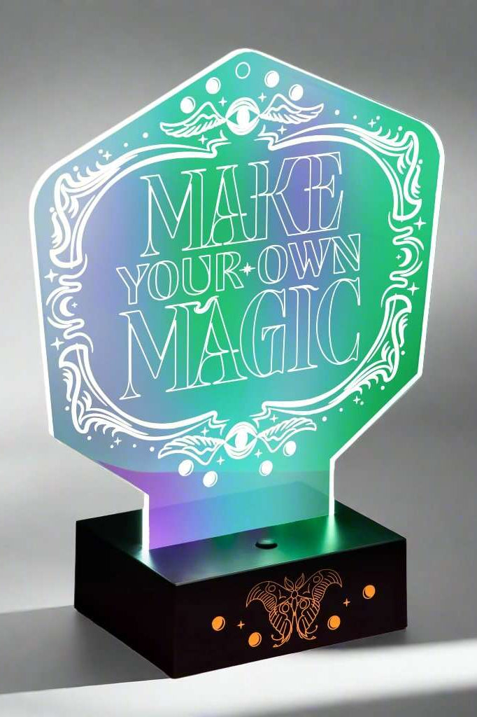 Wicked Acrylic Light Night Lamp by Paladone as seen on celebrities