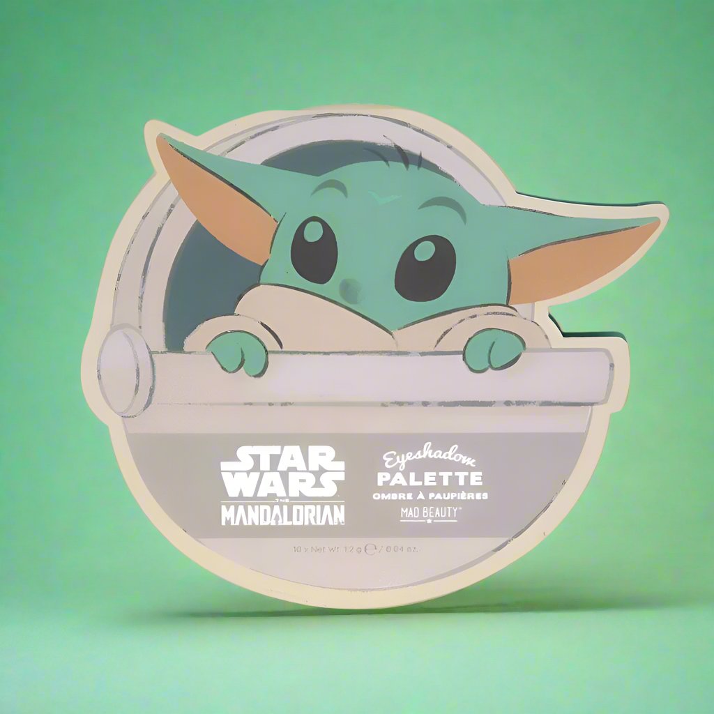 Disney Star Wars Grogu Eyeshadow Palette Eyeshadow by Mad Beauty as seen on celebrities