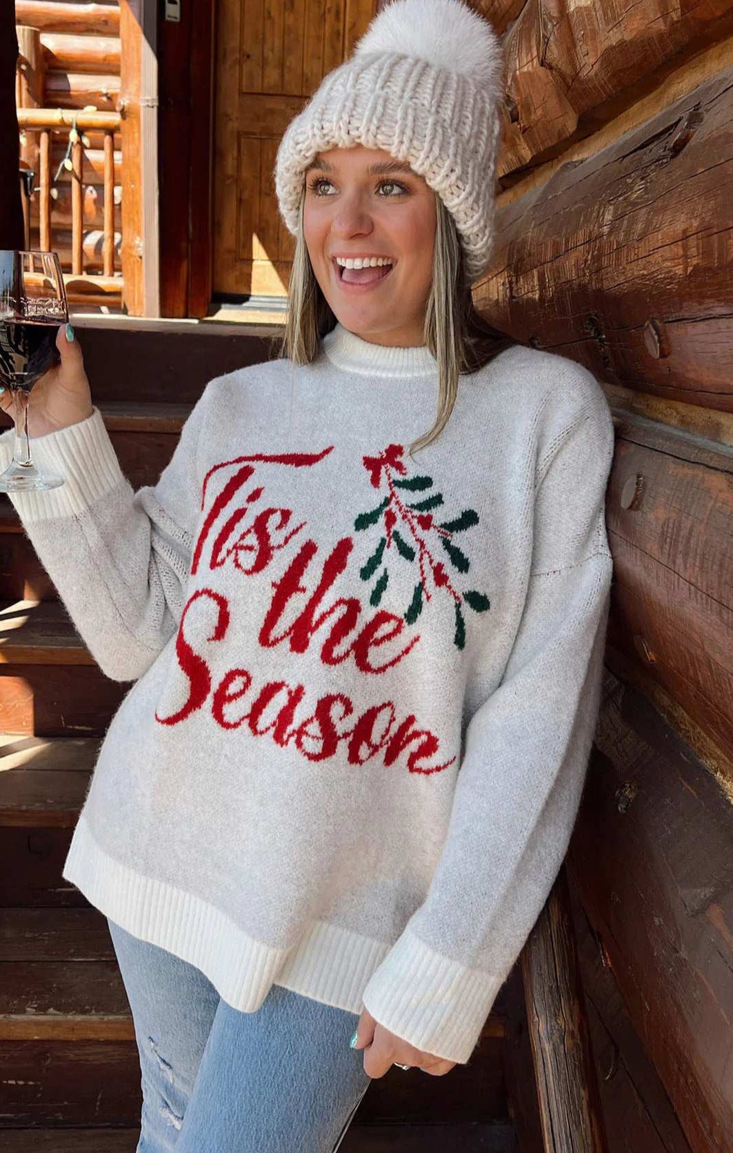 Show Me Your Mumu Tis The Season Christmas Jumper Sweater by Show Me Your Mumu as seen on celebrities