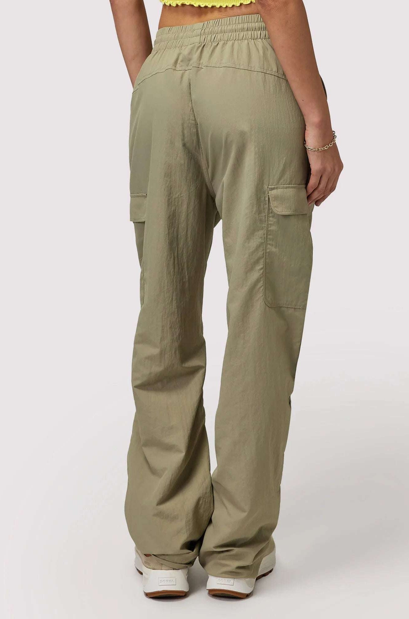 Spiritual Gangster Journey Cargo Pants in Dark Matcha Cargo Pants by Spiritual Gangster as seen on celebrities