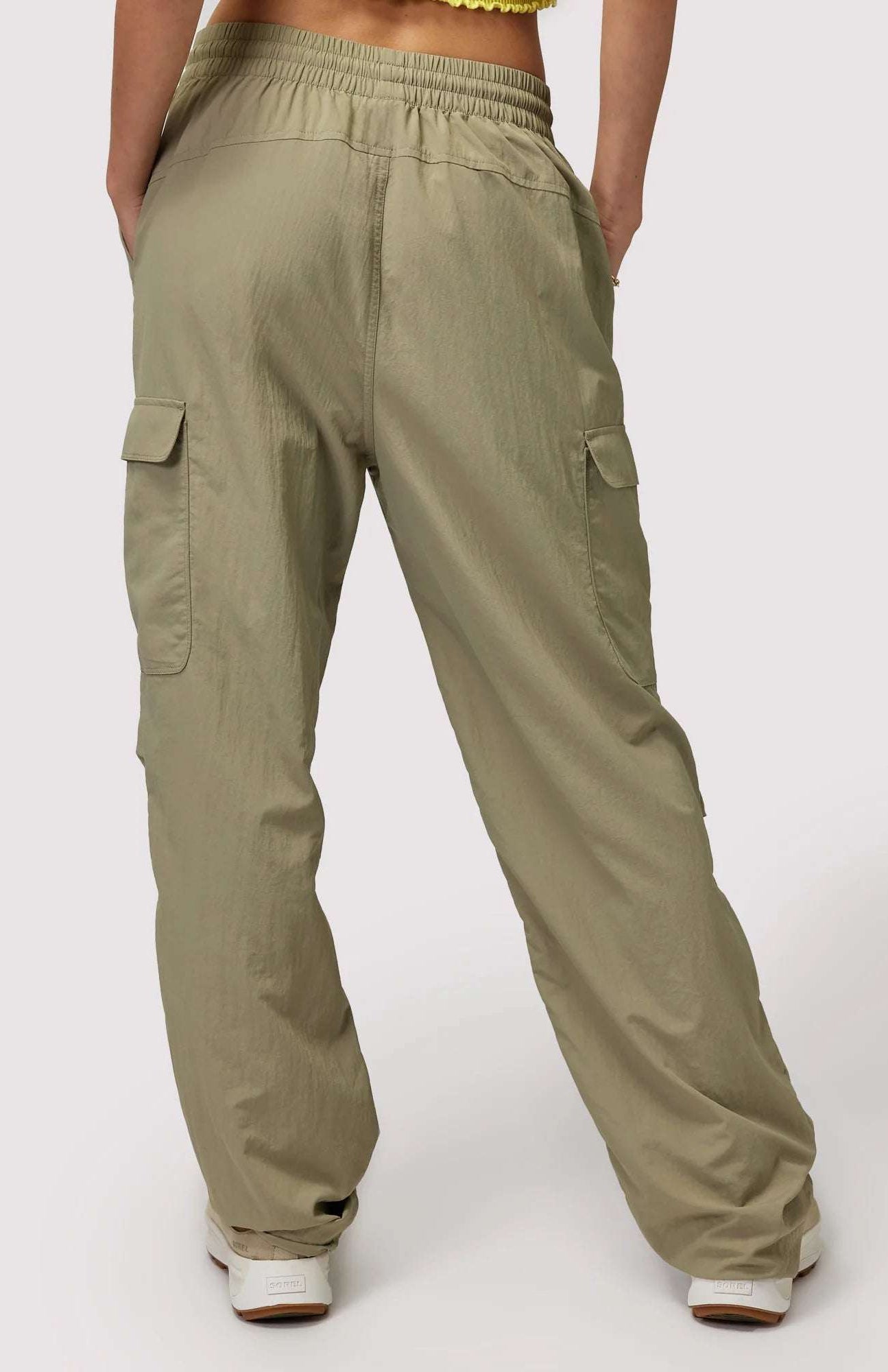 Spiritual Gangster Journey Cargo Pants in Dark Matcha Cargo Pants by Spiritual Gangster as seen on celebrities