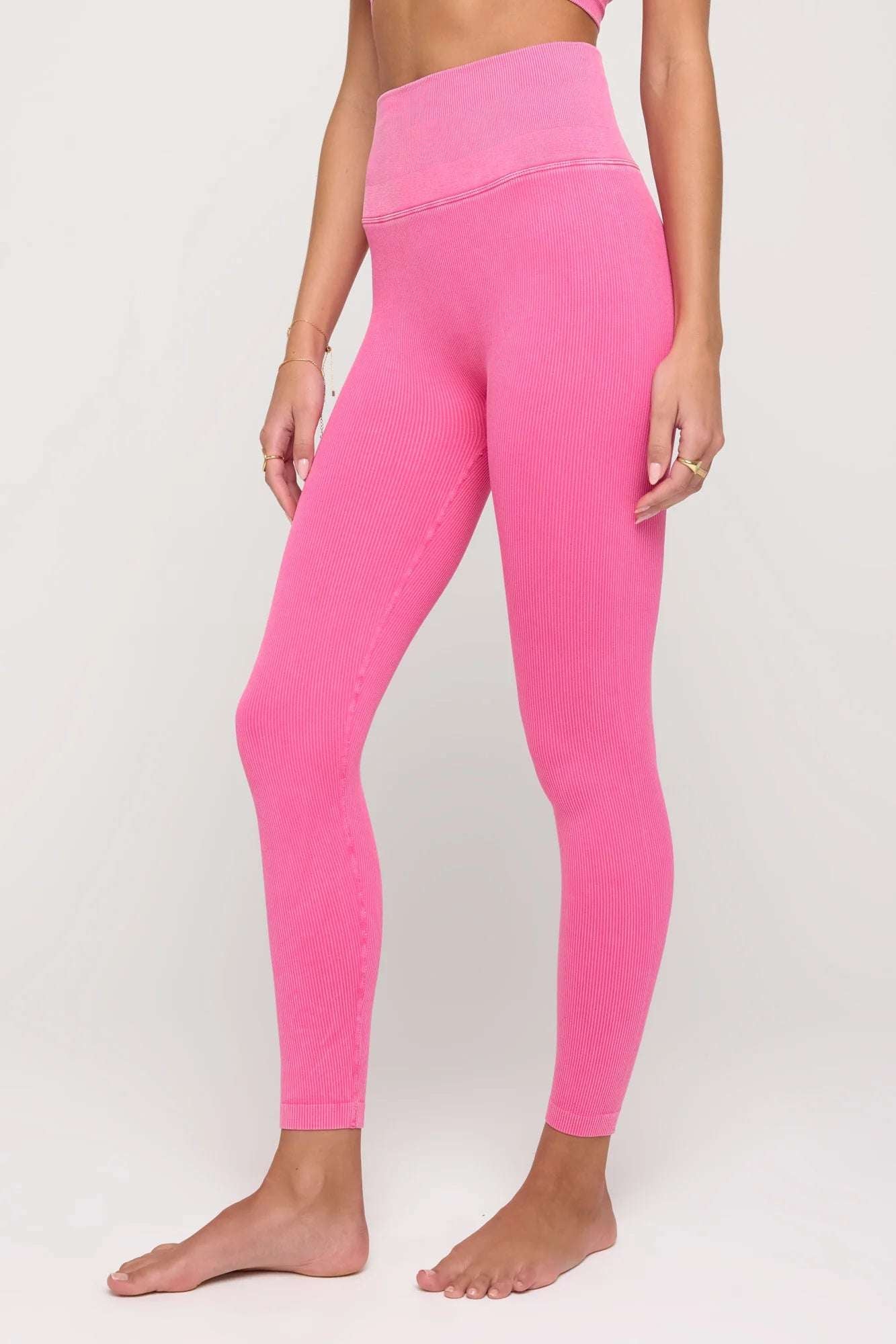Spiritual Gangster Love Sculpt Seamless 7/8 Legging Leggings by Spiritual Gangster as seen on celebrities