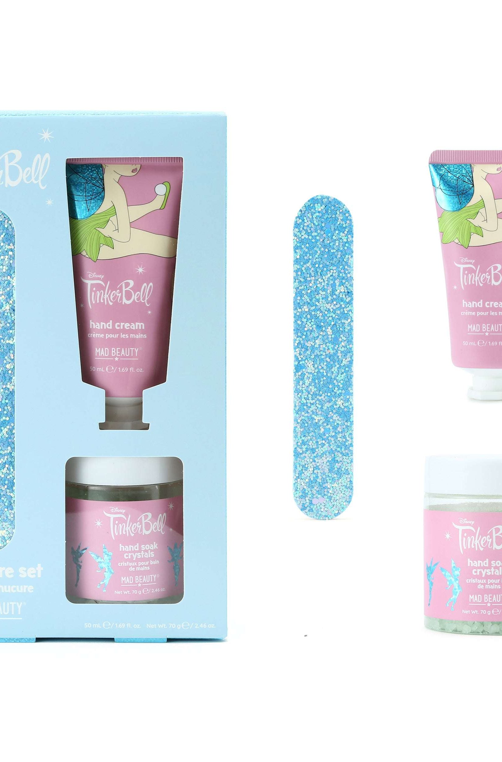 Disney Tinks Pixie Perfection Manicure Set Nail Art by Mad Beauty as seen on celebrities