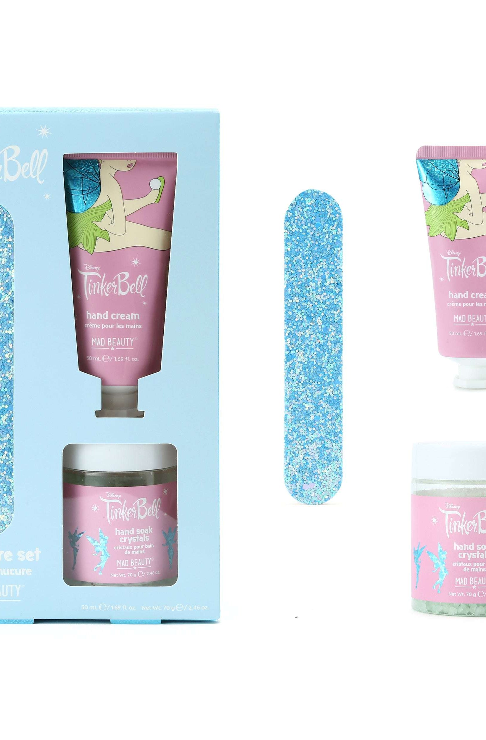 Disney Tinks Pixie Perfection Manicure Set Nail Art by Mad Beauty as seen on celebrities