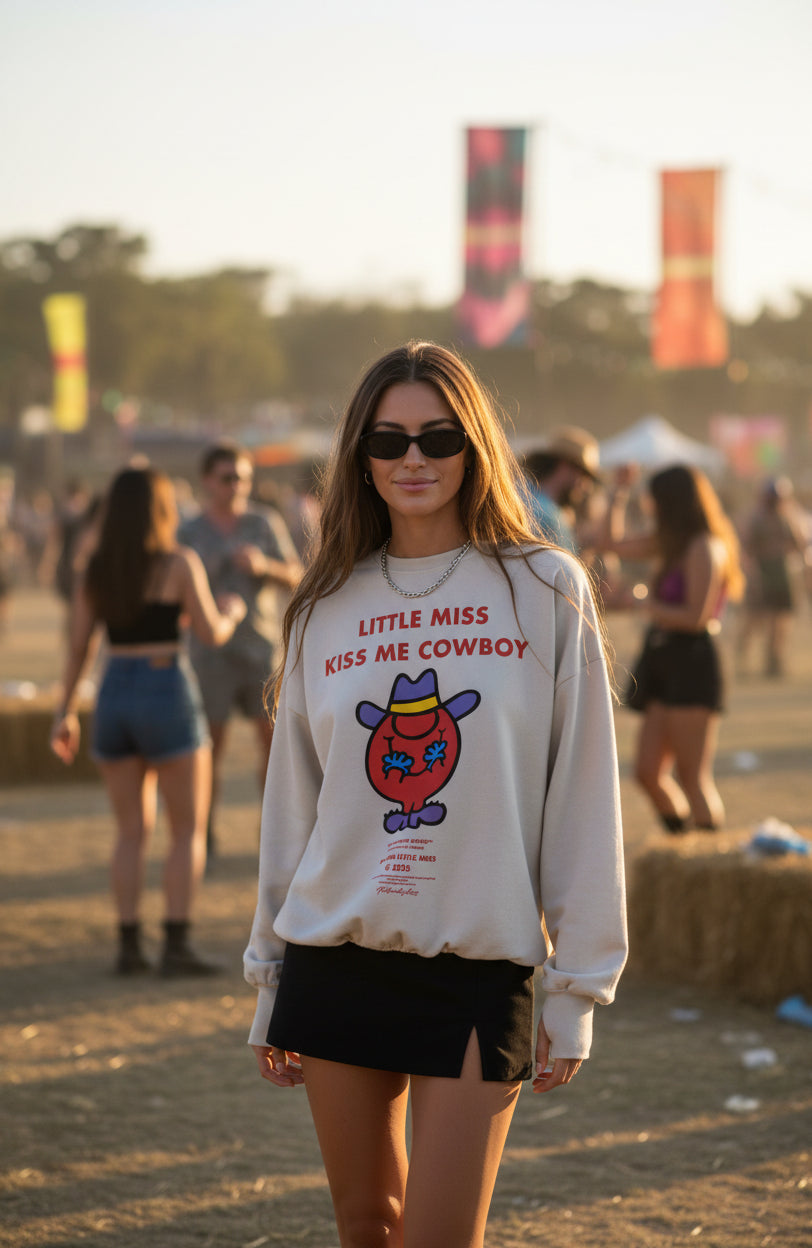 The Laundry Room Little Miss Kiss Me Cowboy Sweater