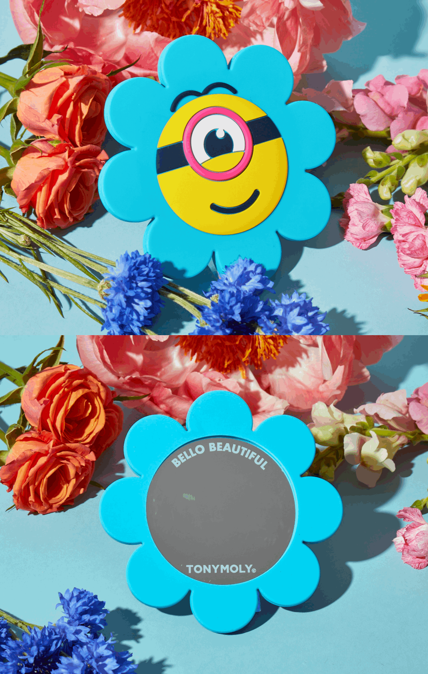 Tony Moly x Minions Hand Mirror Mirror by Tony Moly as seen on celebrities