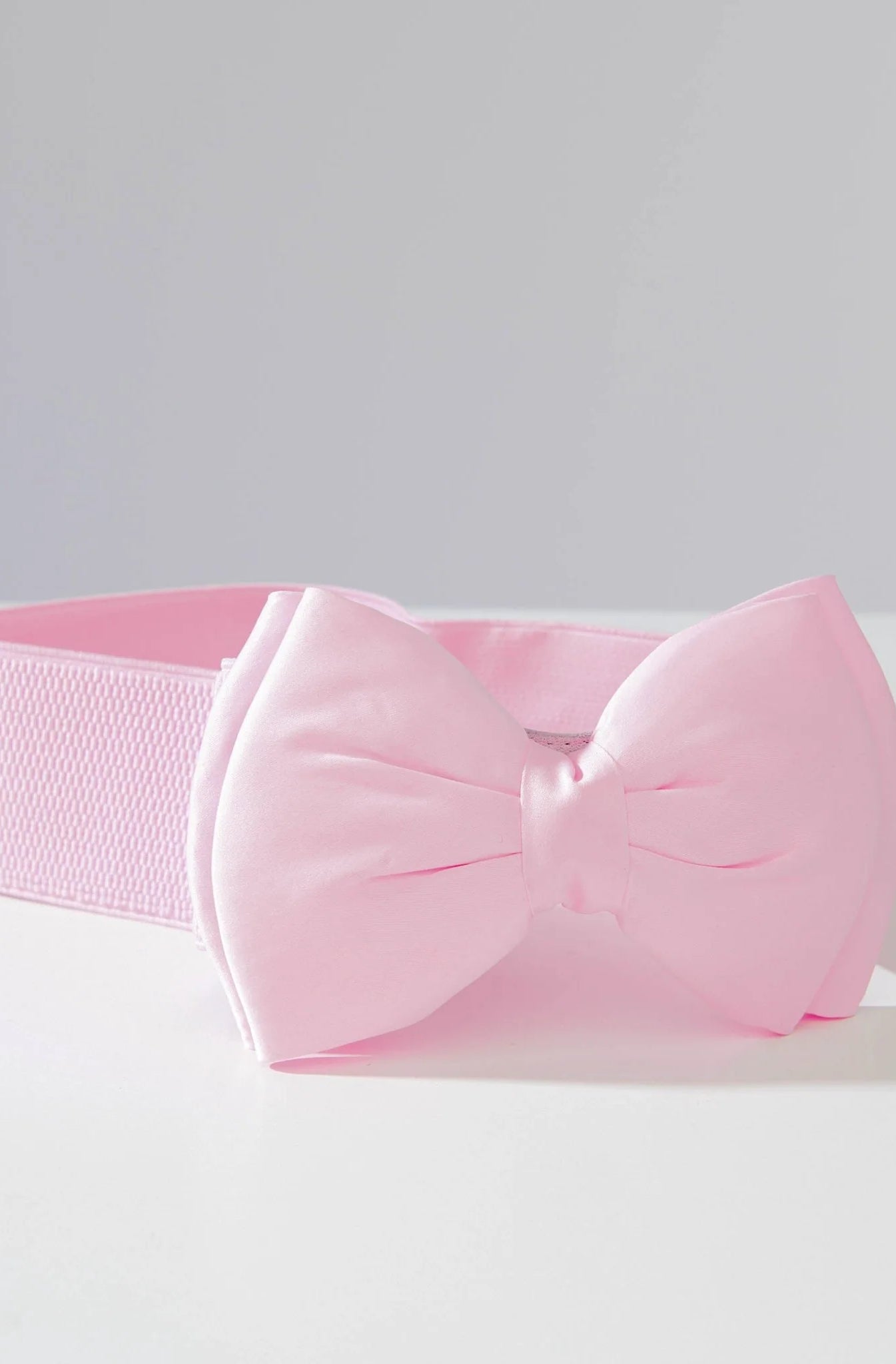 Unique Vintage Pink Bow Cinch Belt Belt by Unique Vintage as seen on celebrities