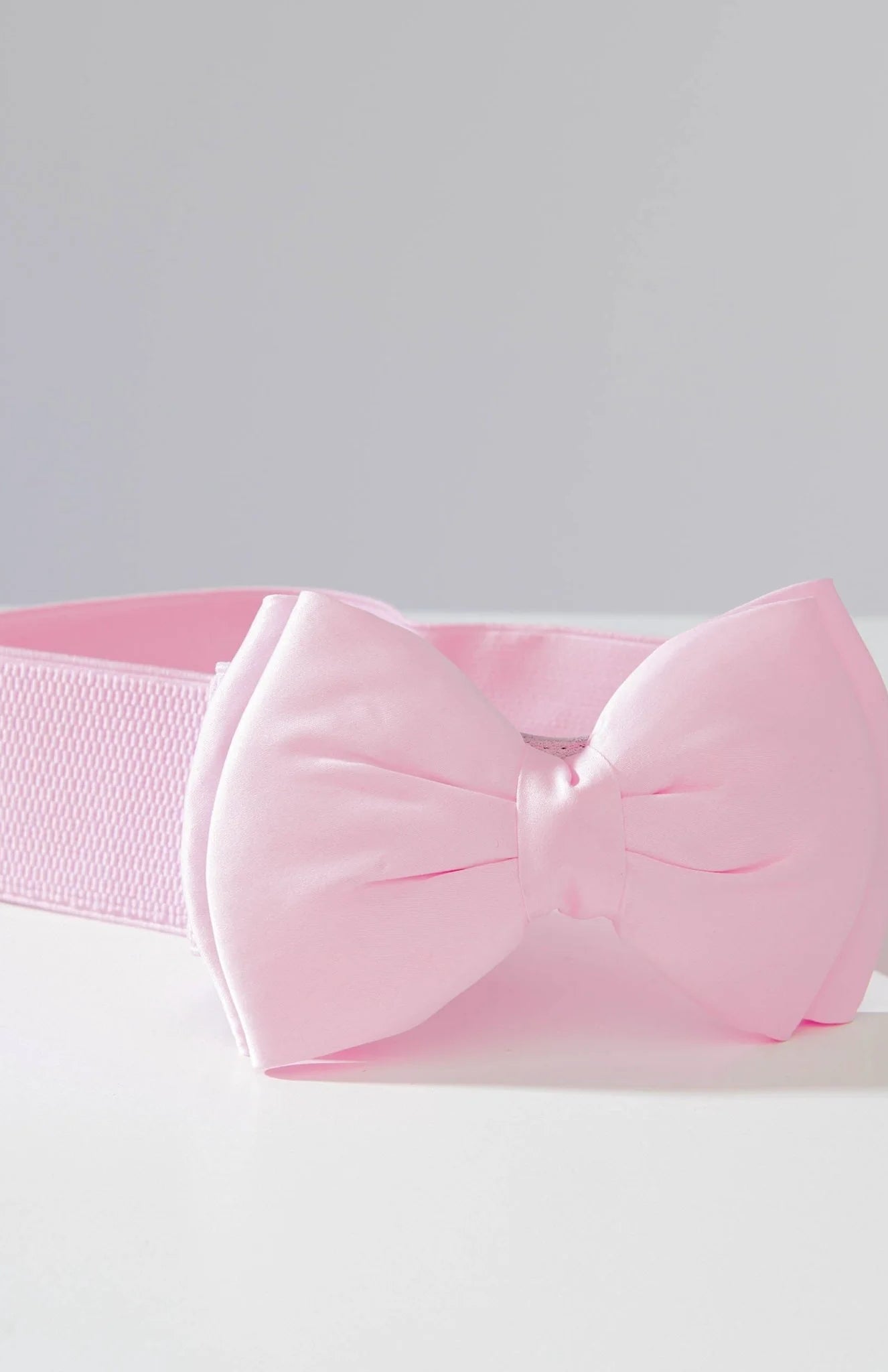 Unique Vintage Pink Bow Cinch Belt Belt by Unique Vintage as seen on celebrities