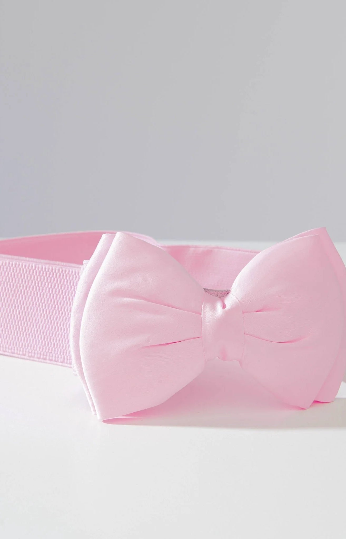 Unique Vintage Pink Bow Cinch Belt Belt by Unique Vintage as seen on celebrities