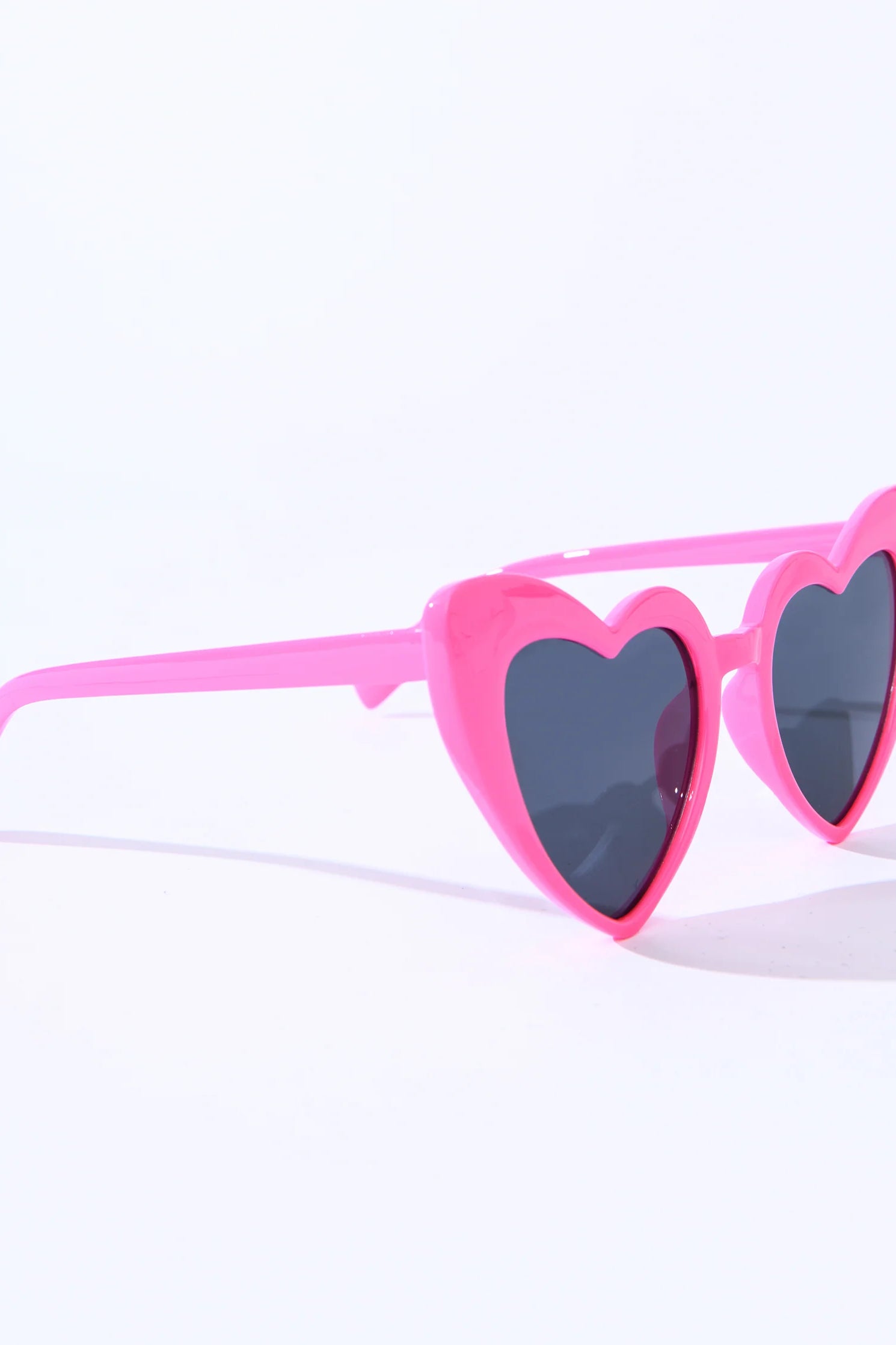 Unique Vintage x Barbie Hot Pink Heart Frame Sunglasses Sunglasses by Unique Vintage as seen on celebrities