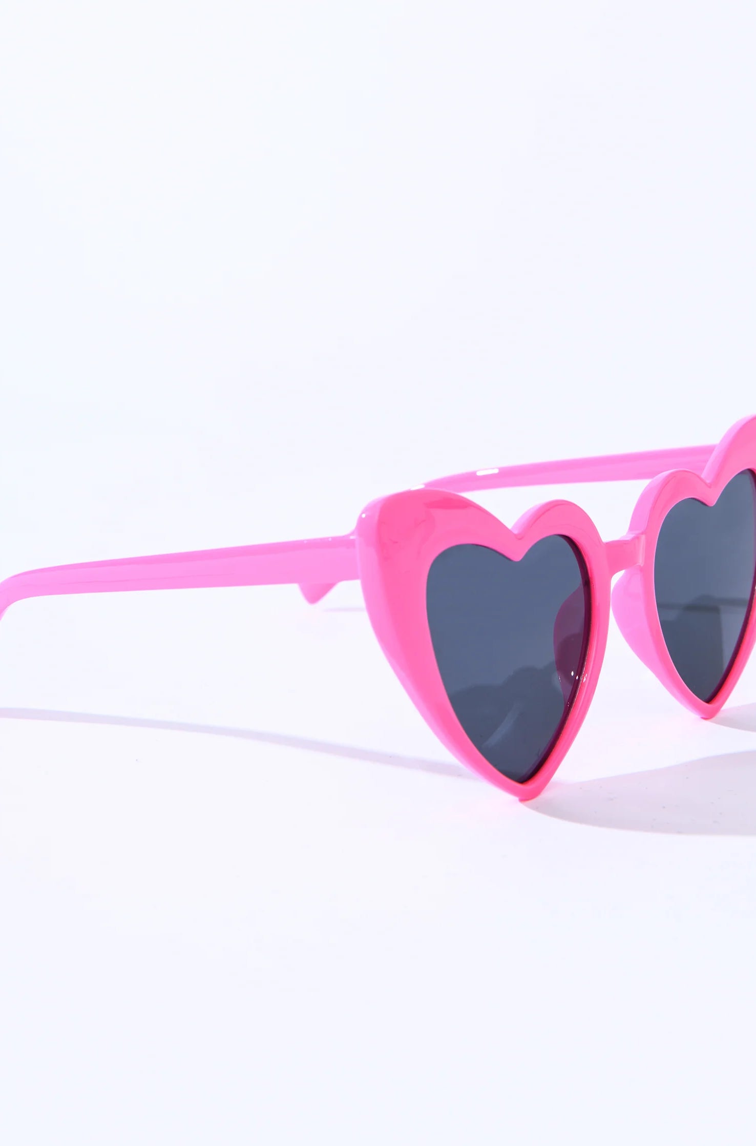 Unique Vintage x Barbie Hot Pink Heart Frame Sunglasses Sunglasses by Unique Vintage as seen on celebrities
