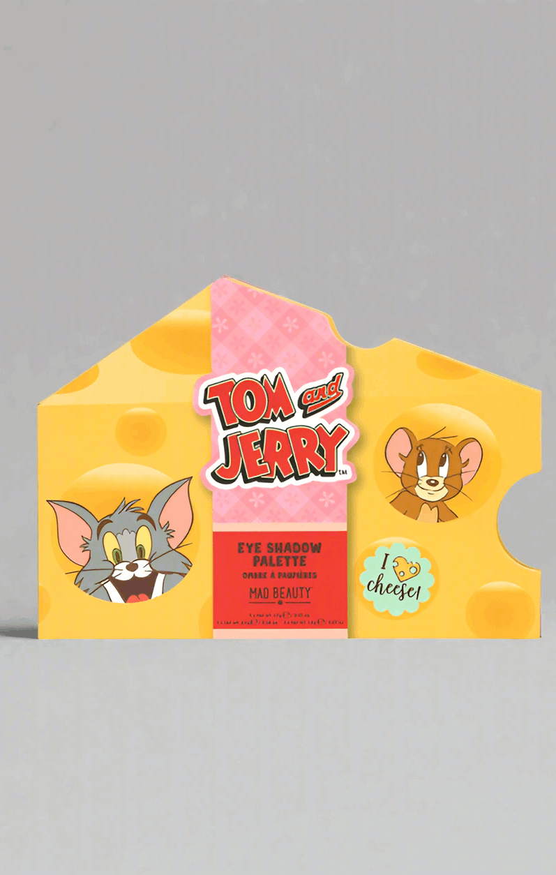 Warner Brothers Tom & Jerry Eyeshadow Palette Eyeshadow by Mad Beauty as seen on celebrities