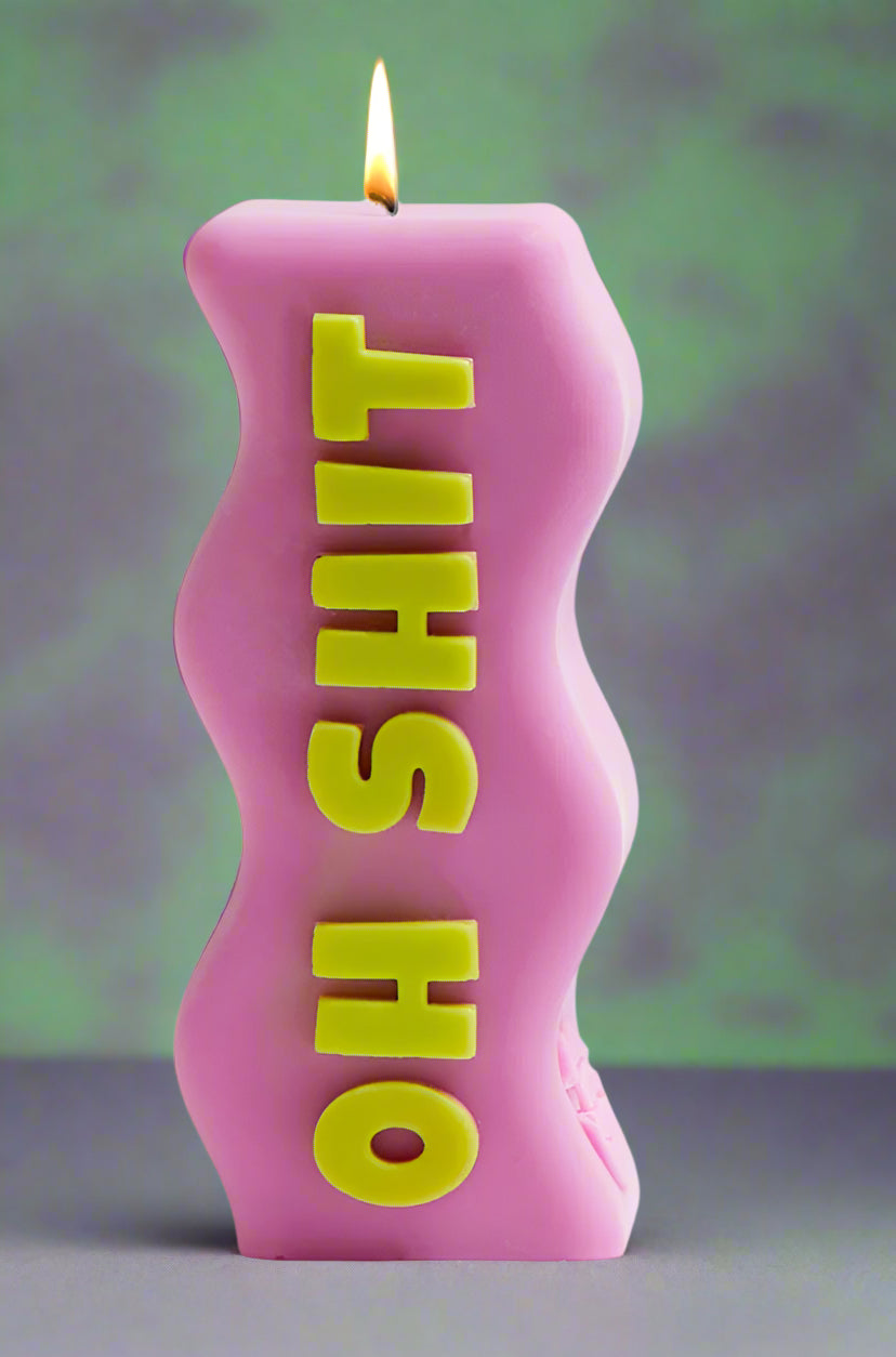 Wavey Casa Oh Shirt Purple Candle Candles by Wavey Casa as seen on celebrities