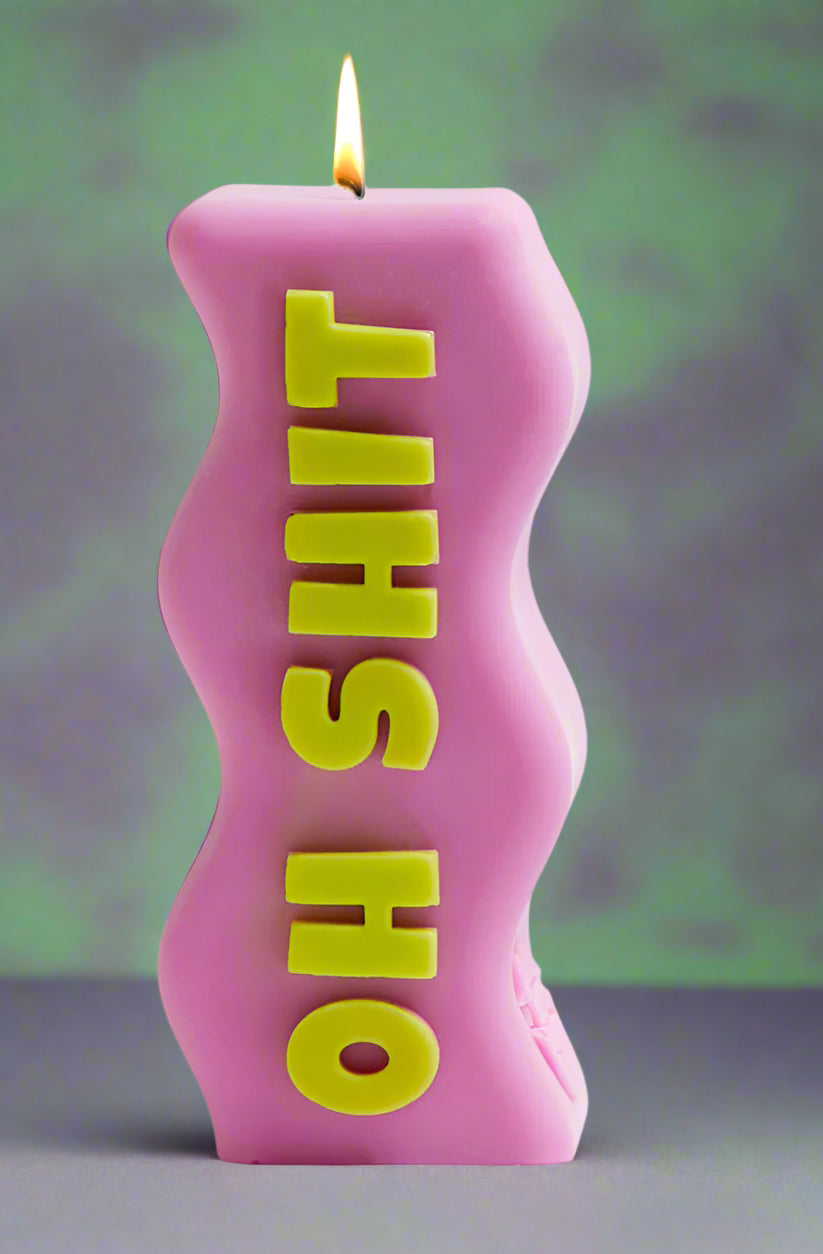 Wavey Casa Oh Shirt Purple Candle Candles by Wavey Casa as seen on celebrities