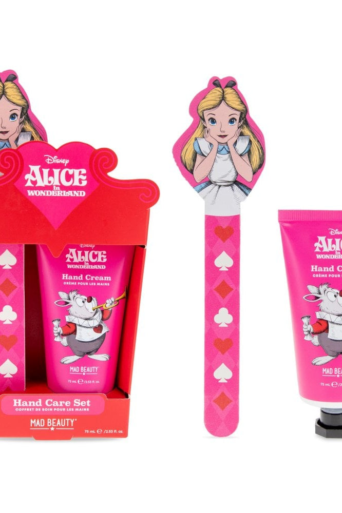 Alice in Wonderland Nail Care Duo Nail Art by Mad Beauty as seen on celebrities
