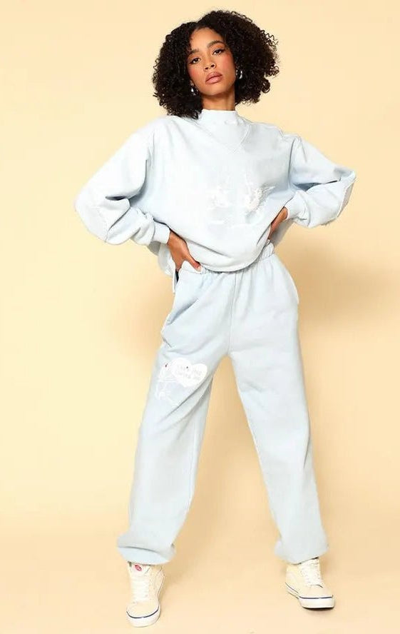 Shop Boys Lie Boys Lie Dont Stop Loving Me Sweatpants Sweatpants for women – premium loungewear and festival fashion at Spoiled Brat