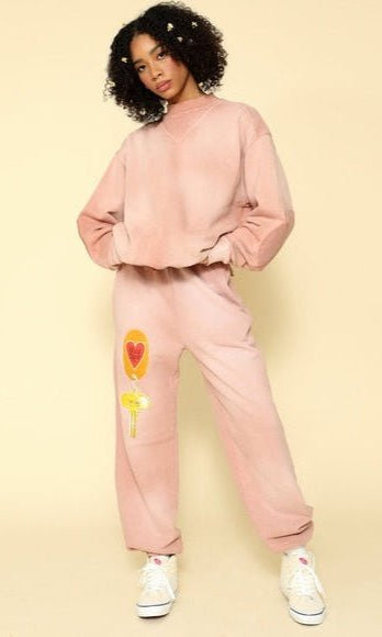 Shop Boys Lie Boys Lie Key To My Heart Sweatpants Sweatpants for women – premium loungewear and festival fashion at Spoiled Brat