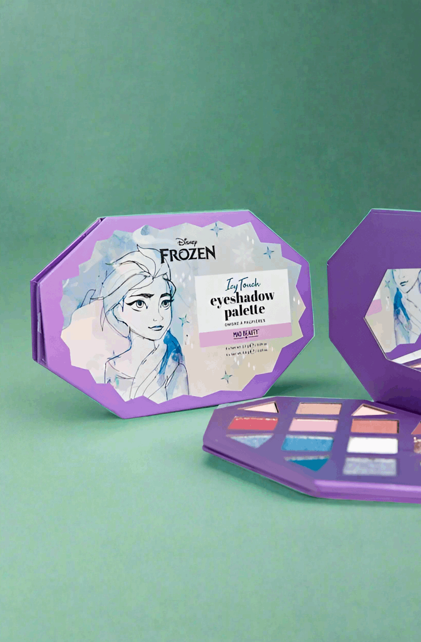 Disney Frozen Icy Touch Eyeshadow Palette Eyeshadow by Mad Beauty as seen on celebrities