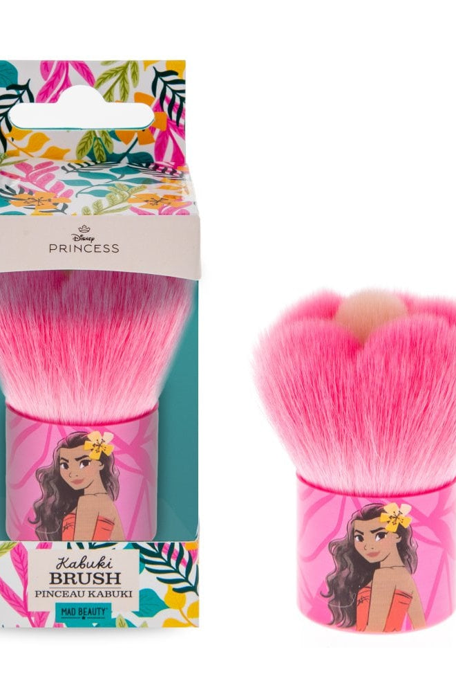 Disney Moana Kabuki Brush Makeup Brushes by Mad Beauty as seen on celebrities
