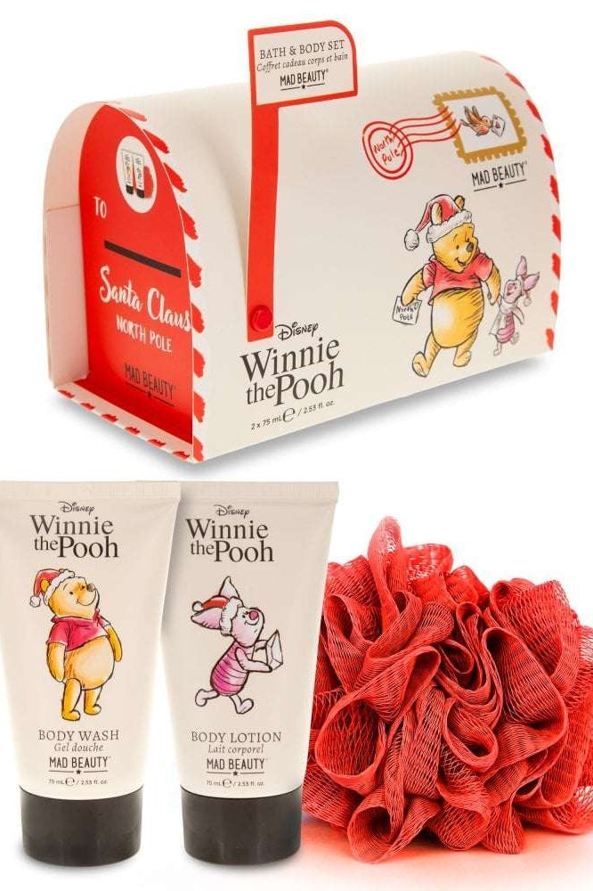 Disney Winnie The Pooh Festive Bath & Body Set