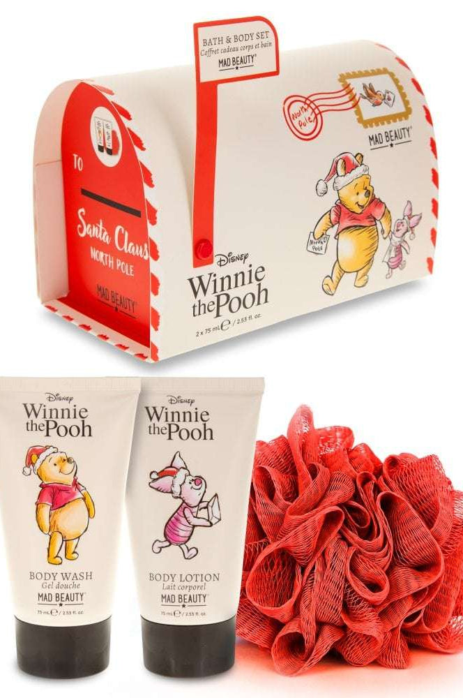 Disney Winnie The Pooh Festive Bath & Body Set