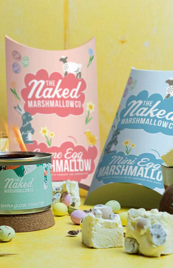 Shop Naked Marshmallow EASTER Gourmet Marshmallow Toasting Gift Set Gifts for women – premium loungewear and festival fashion at Spoiled Brat