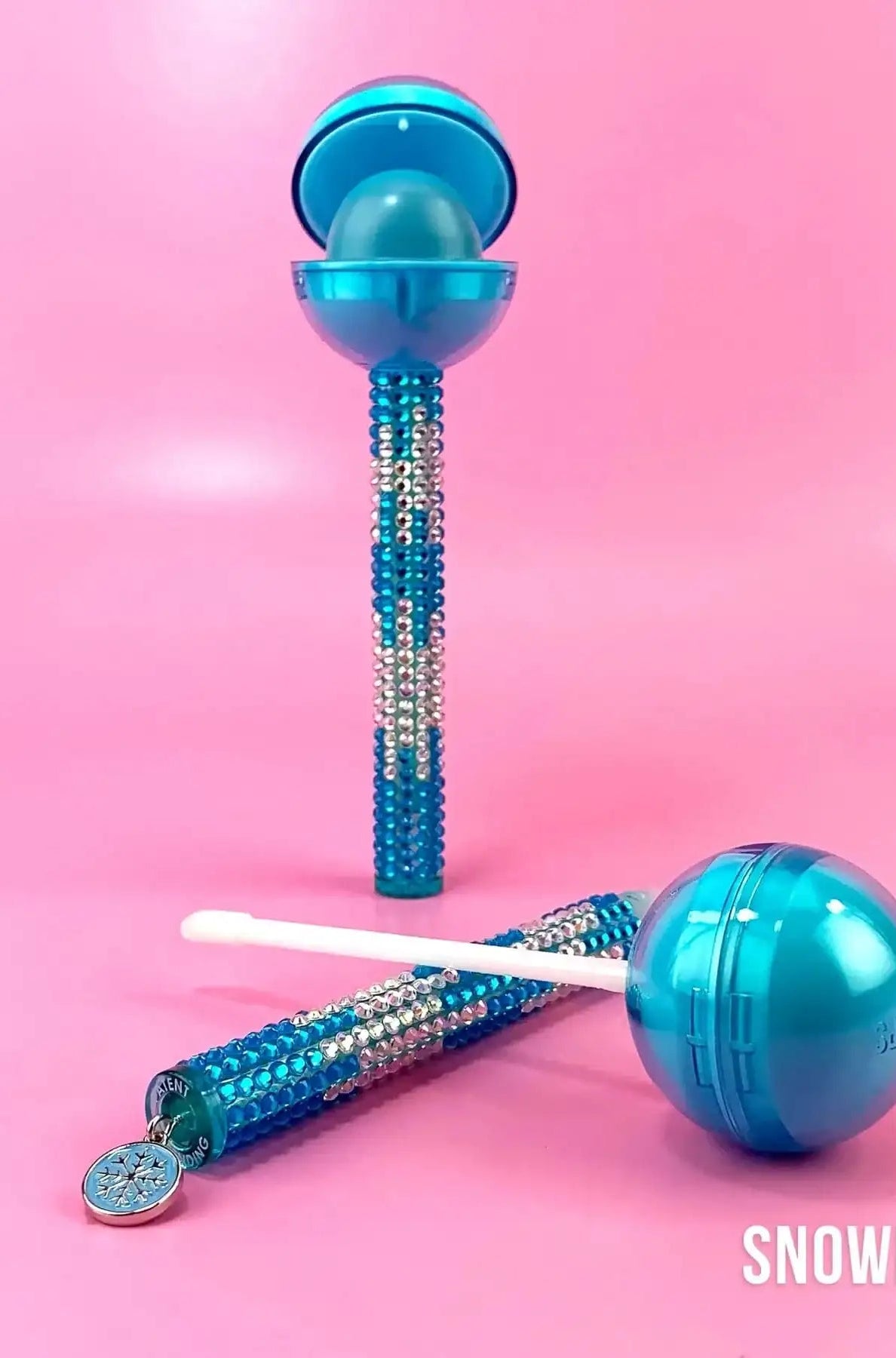 Shop Glossy Pops Glossy Pops Christmas Snowflake Lip Gloss for women – premium loungewear and festival fashion at Spoiled Brat