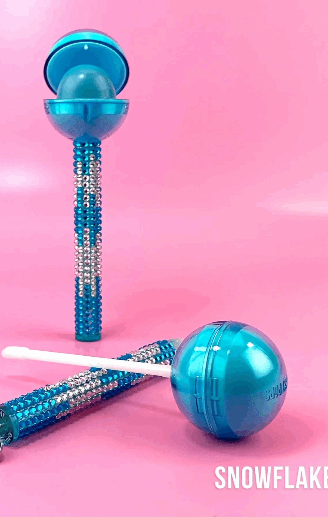 Shop Glossy Pops Glossy Pops Christmas Snowflake Lip Gloss for women – premium loungewear and festival fashion at Spoiled Brat