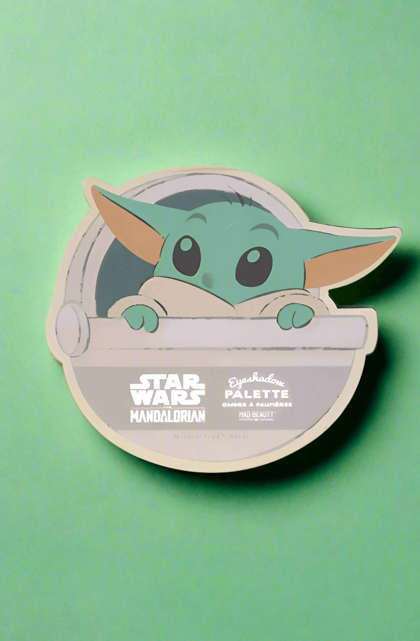 Disney Star Wars Grogu Eyeshadow Palette Eyeshadow by Mad Beauty as seen on celebrities