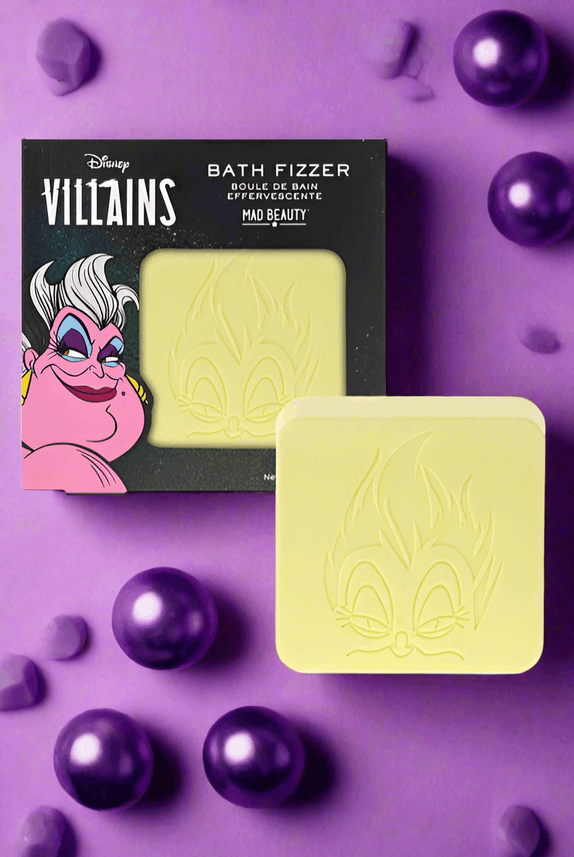 Mad Beauty Disney Pop Villains Ursula Bath Fizzer Bath Bombs by Mad Beauty as seen on celebrities