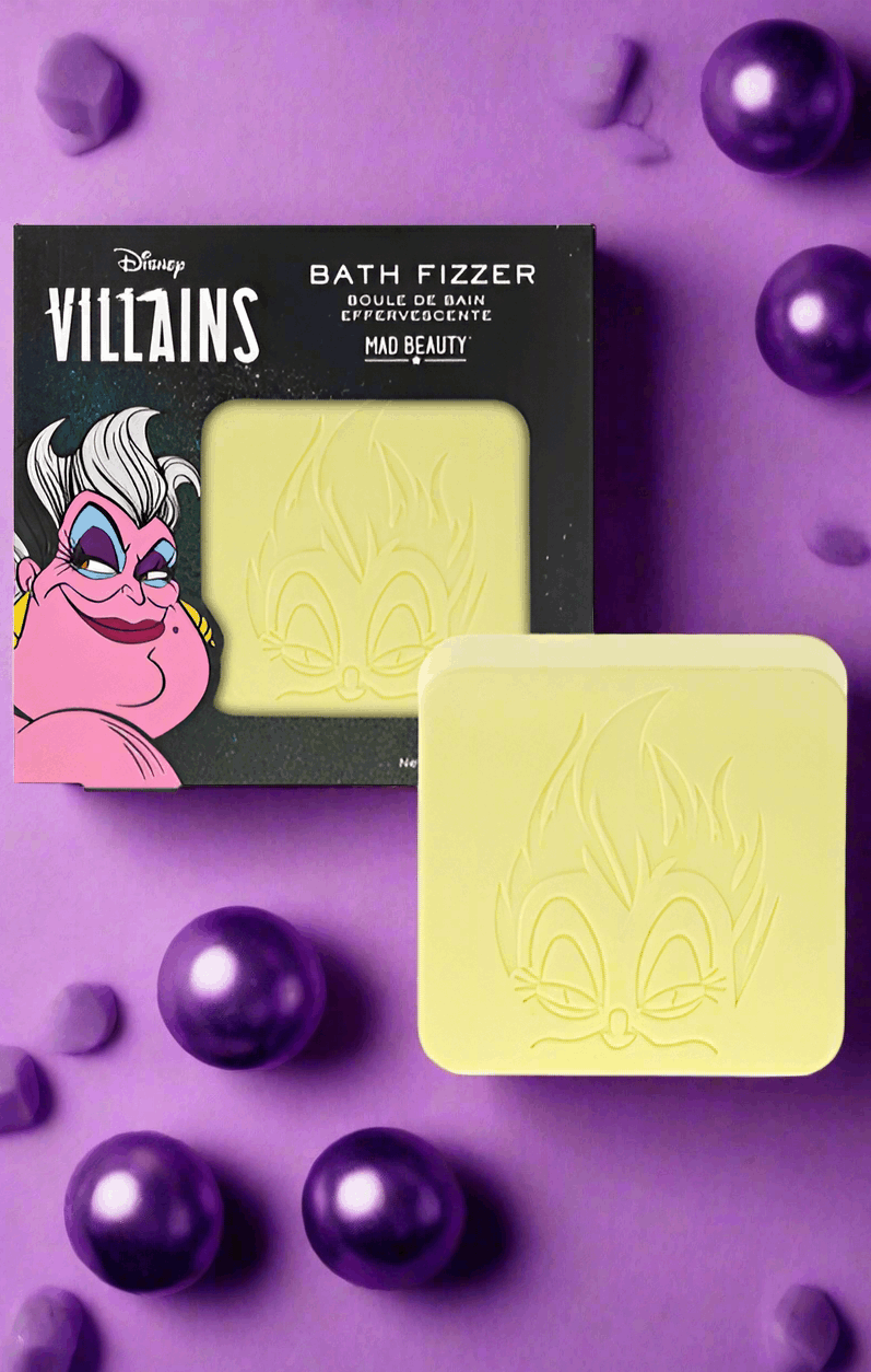 Mad Beauty Disney Pop Villains Ursula Bath Fizzer Bath Bombs by Mad Beauty as seen on celebrities