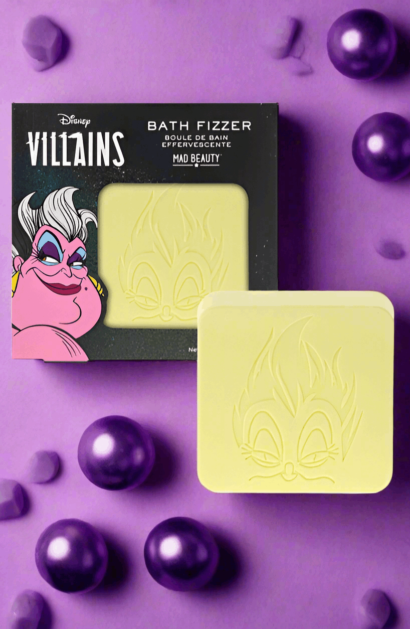 Mad Beauty Disney Pop Villains Ursula Bath Fizzer Bath Bombs by Mad Beauty as seen on celebrities