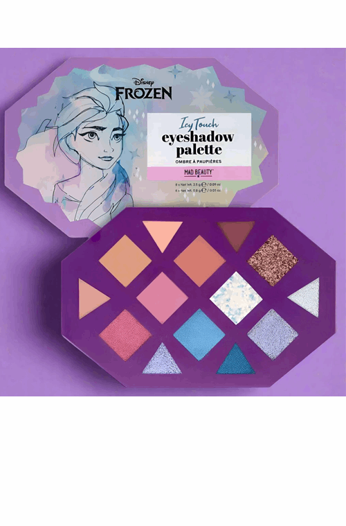 Disney Frozen Icy Touch Eyeshadow Palette Eyeshadow by Mad Beauty as seen on celebrities