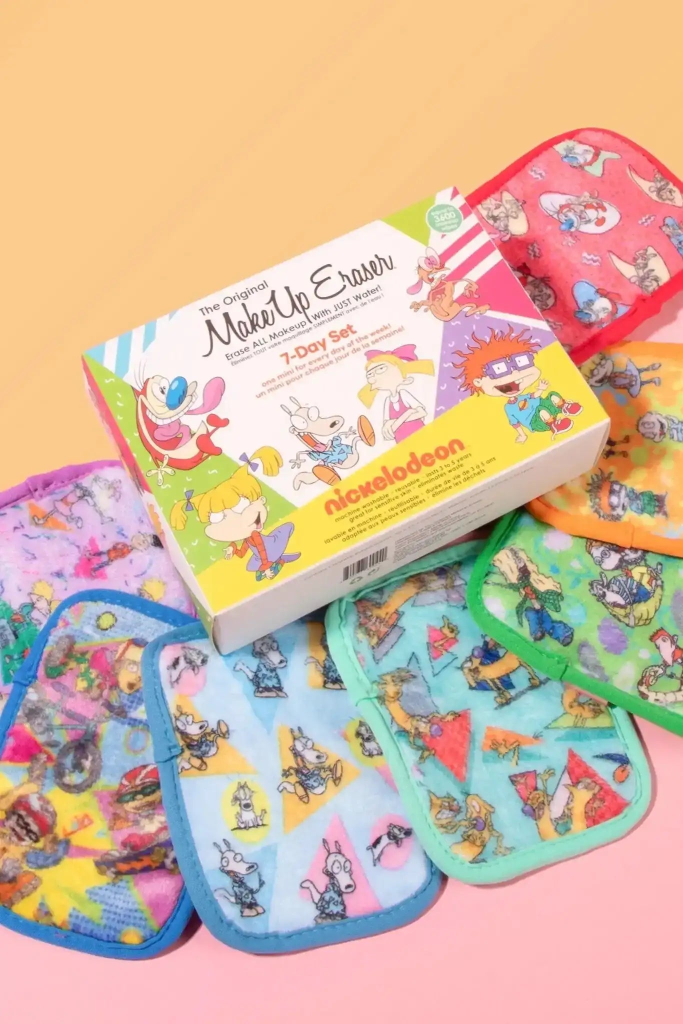 Shop Makeup Eraser Makeup Eraser 90's Nickelodeon 7 Day Set Beauty Product for women – premium loungewear and festival fashion at Spoiled Brat