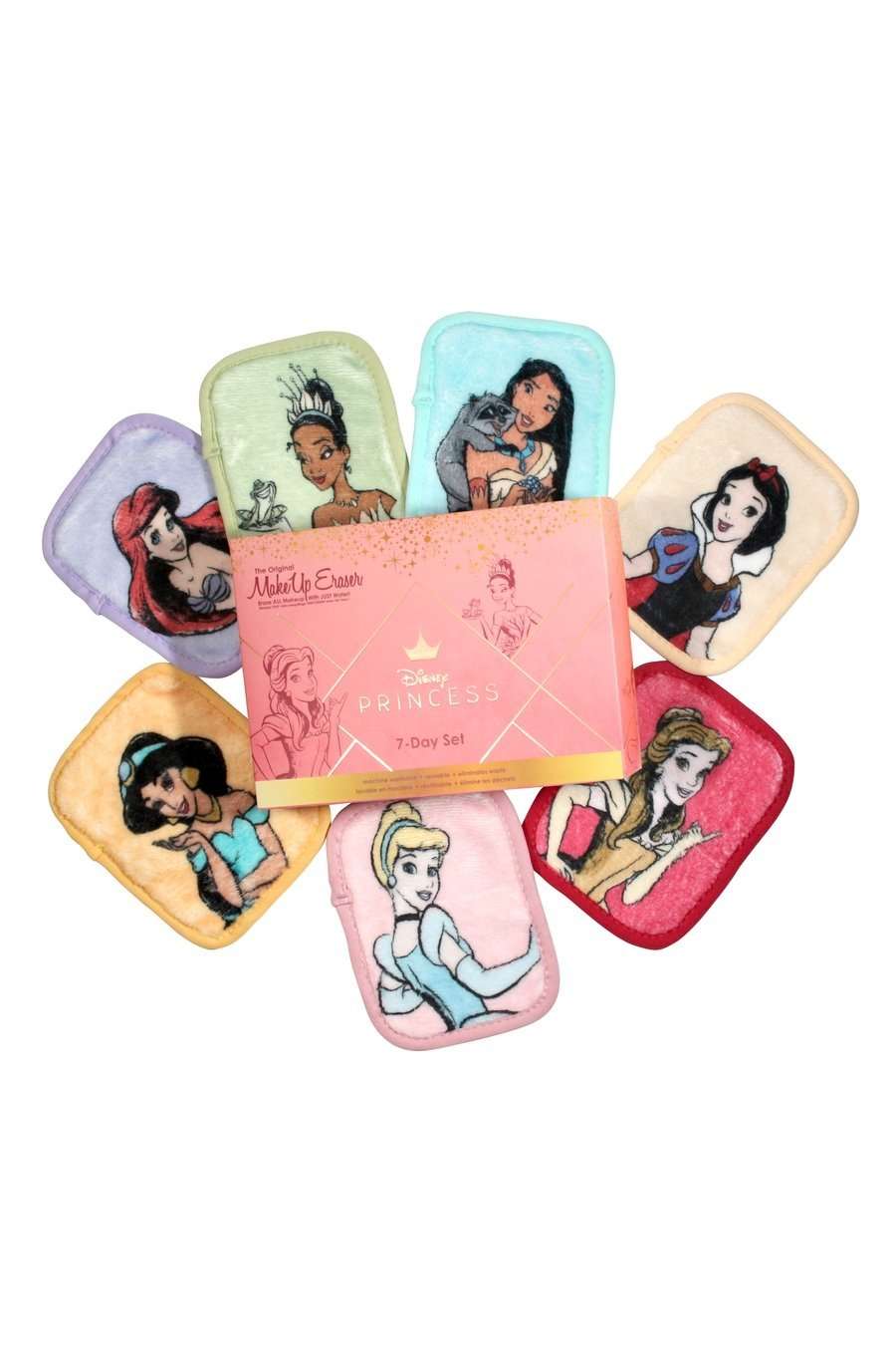 Shop Makeup Eraser Makeup Eraser Disney Princess 7 - Day Set Beauty Product for women – premium loungewear and festival fashion at Spoiled Brat