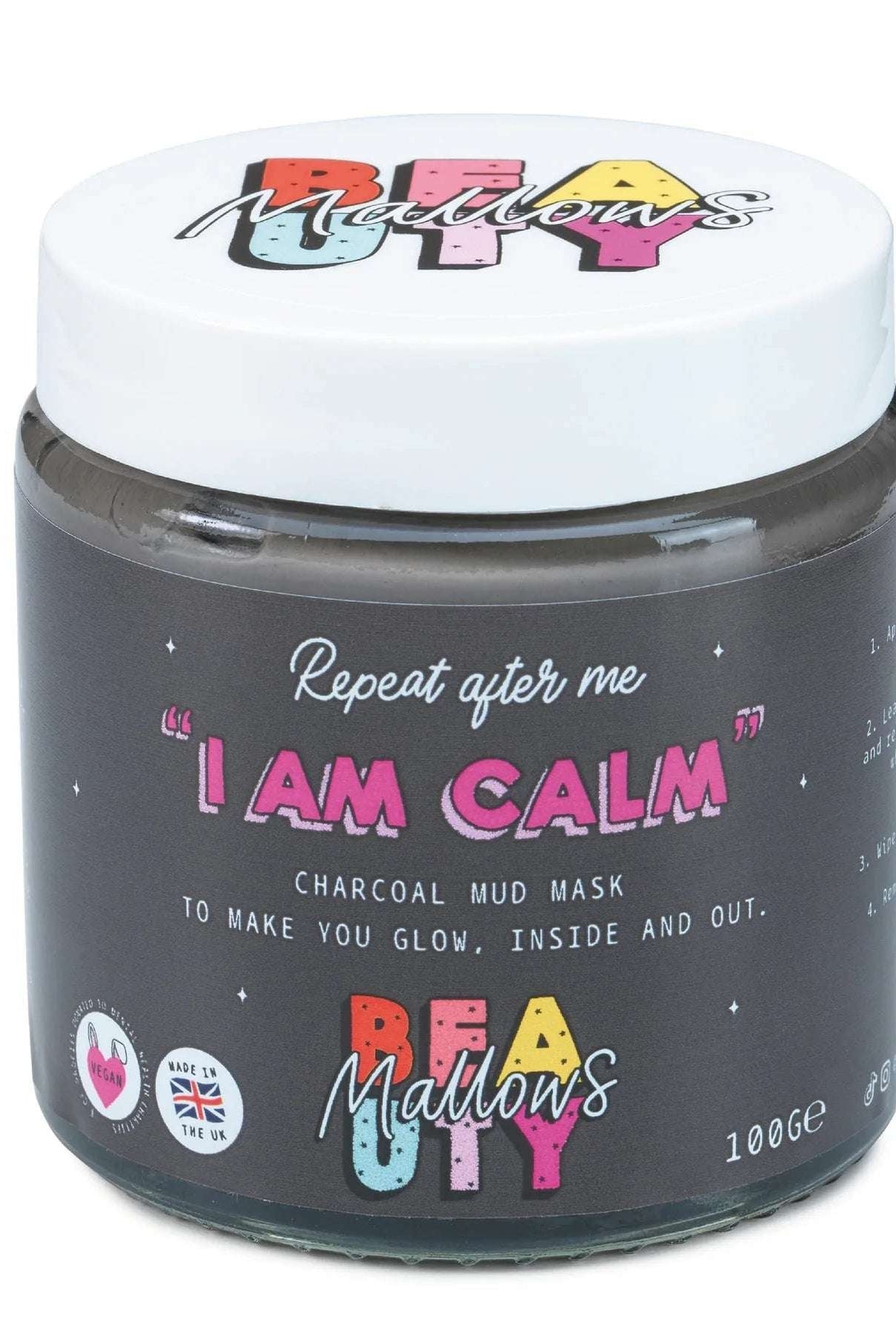 Shop Mallows Beauty Mallows Beauty Charcoal Mud Mask Face Mask for women – premium loungewear and festival fashion at Spoiled Brat