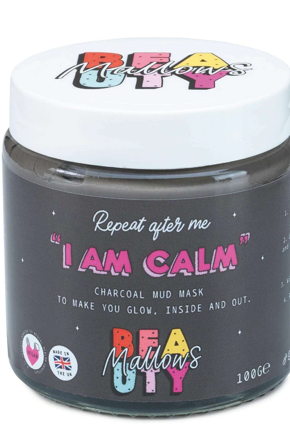 Shop Mallows Beauty Mallows Beauty Charcoal Mud Mask Face Mask for women – premium loungewear and festival fashion at Spoiled Brat