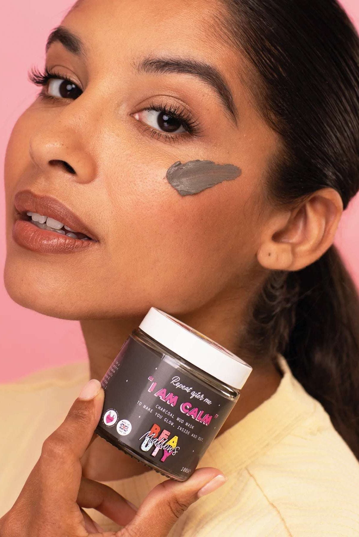 Shop Mallows Beauty Mallows Beauty Charcoal Mud Mask Face Mask for women – premium loungewear and festival fashion at Spoiled Brat